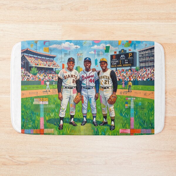 Item preview, Mays Aaron Clemente Baseball's All Star Trio designed and sold by Home Decor Art.