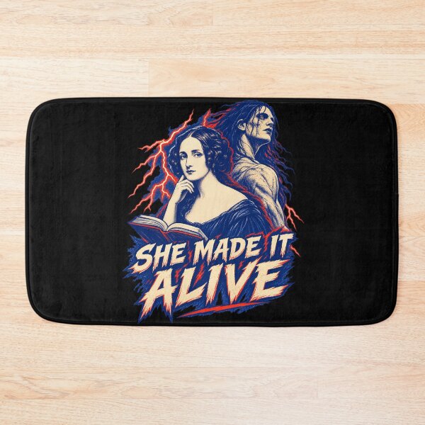 Item preview, Mary Shelley She Made Frankenstein Alive designed and sold by Fenay Designs.