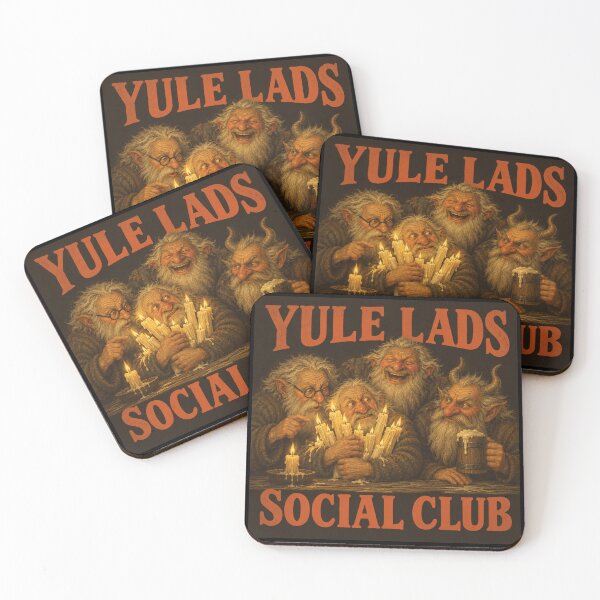 Item preview, Yule Lads Social Club for Folklore Fans designed and sold by POD DYNASTY | Original Print On Demand T-Shirt Graphics.