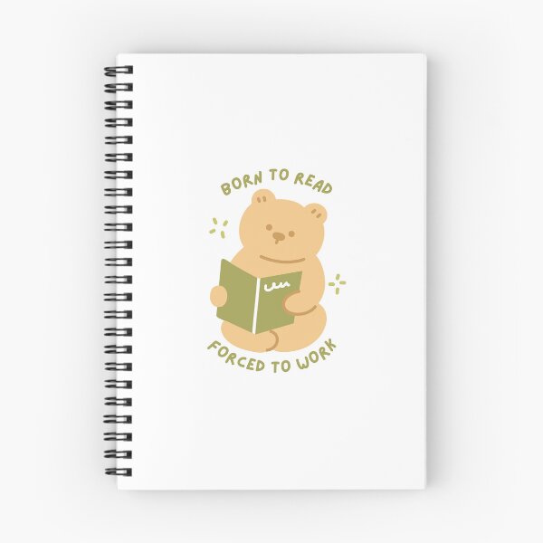 Item preview, Born To Read Forced To Work | Bookish | Booktok | Funny designed and sold by The Turquoise Brush.