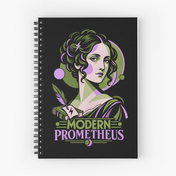 Item preview, Mary Shelley Modern Prometheus Pop Portrait designed and sold by Fenay Designs.