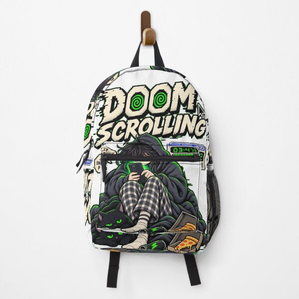Item preview, Doom Scrolling – Retro Pixel Endless Scroll Humor designed and sold by Mad Factory Designs.