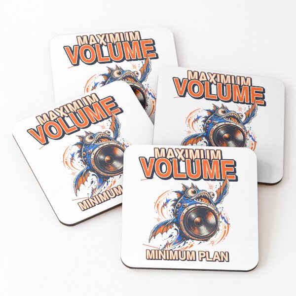 Item preview, Funny Bass Monster – Maximum Volume Minimum Plan designed and sold by RAX Mirth Studio.