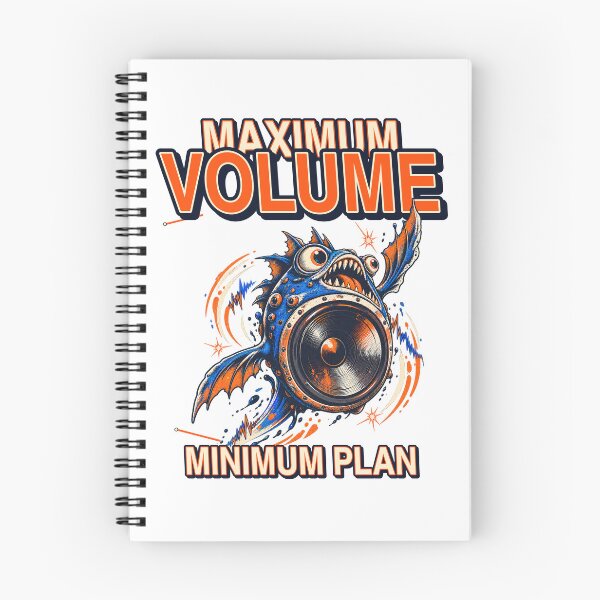 Item preview, Funny Bass Monster – Maximum Volume Minimum Plan designed and sold by RAX Mirth Studio.