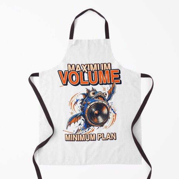 Item preview, Funny Bass Monster – Maximum Volume Minimum Plan designed and sold by RAX Mirth Studio.