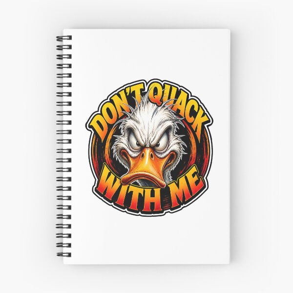 Item preview, DON'T QUACK WITH ME Angry Duck Funny T-Shirt designed and sold by Wilcox PhotoArt.