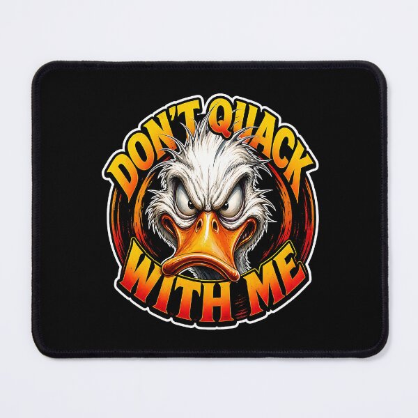 Item preview, DON'T QUACK WITH ME Angry Duck Funny T-Shirt designed and sold by Wilcox PhotoArt.