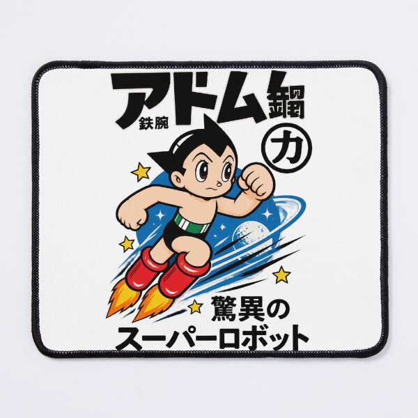 Item preview, Japanese Astro Boy Inspired Retro Robot Flying Design designed and sold by tracktech.