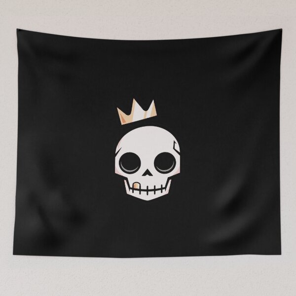 Item preview, Cool Cartoon Skull King with Crown designed and sold by Munib302.