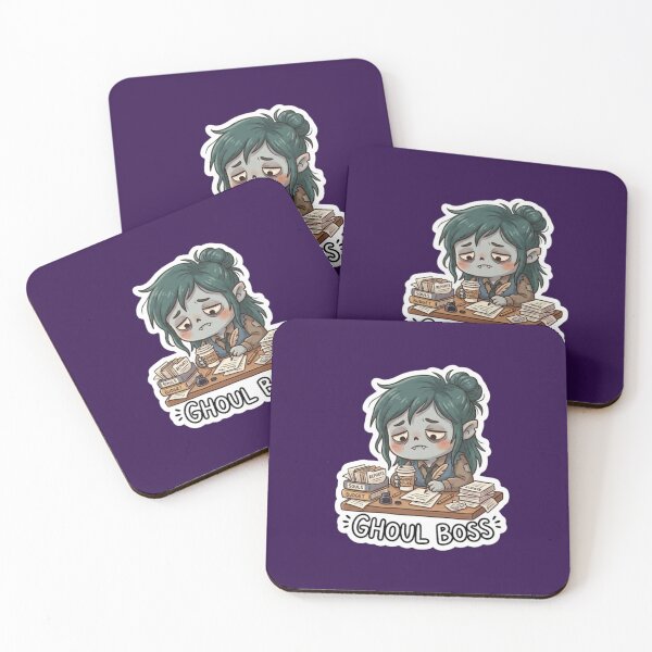 Item preview, Ghoul Boss Cute Halloween Sticker designed and sold by Cerys-GS.