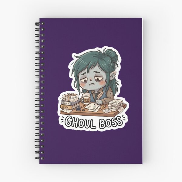 Item preview, Ghoul Boss Cute Halloween Sticker designed and sold by Cerys-GS.
