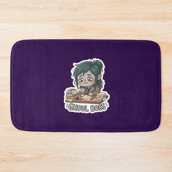 Item preview, Ghoul Boss Cute Halloween Sticker designed and sold by Cerys-GS.