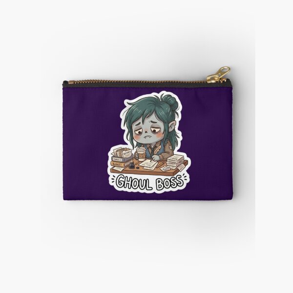 Item preview, Ghoul Boss Cute Halloween Sticker designed and sold by Cerys-GS.