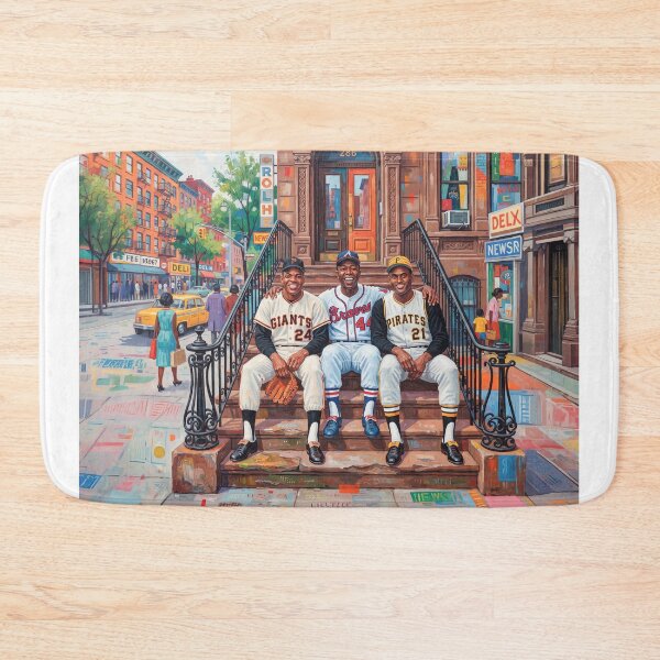 Item preview, Mays Aaron Clemente Baseball's All Star Trio designed and sold by Home Decor Art.