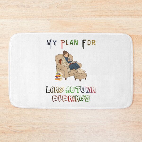 Item preview, My Plan For Long Autumn Evenings. designed and sold by Dinasshop.