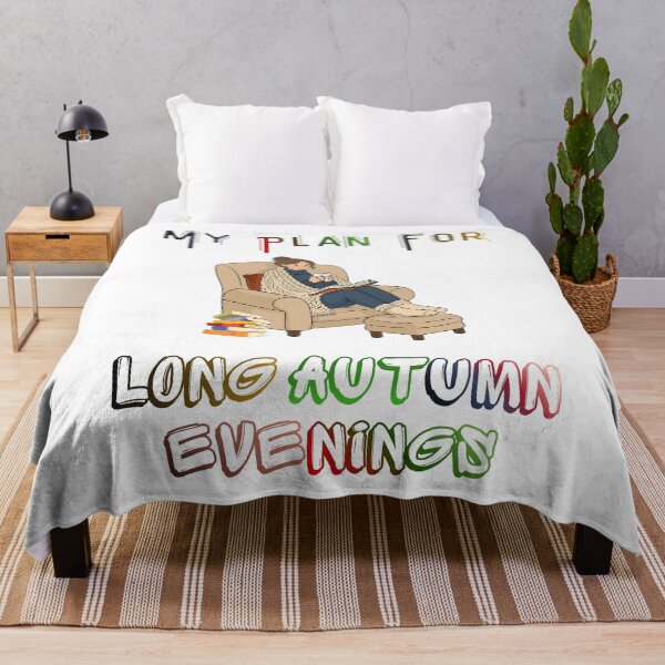 Item preview, My Plan For Long Autumn Evenings. designed and sold by Dinasshop.