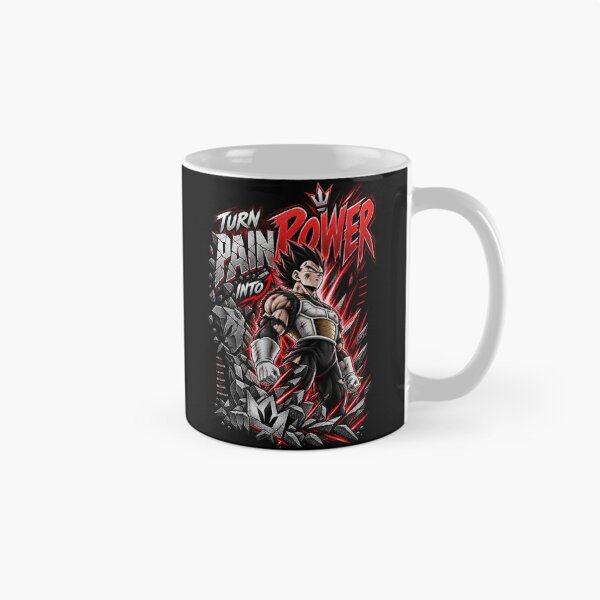 Item preview, Turn Pain into Power – Anime Motivational Warrior Design designed and sold by ArtisticHeart21.