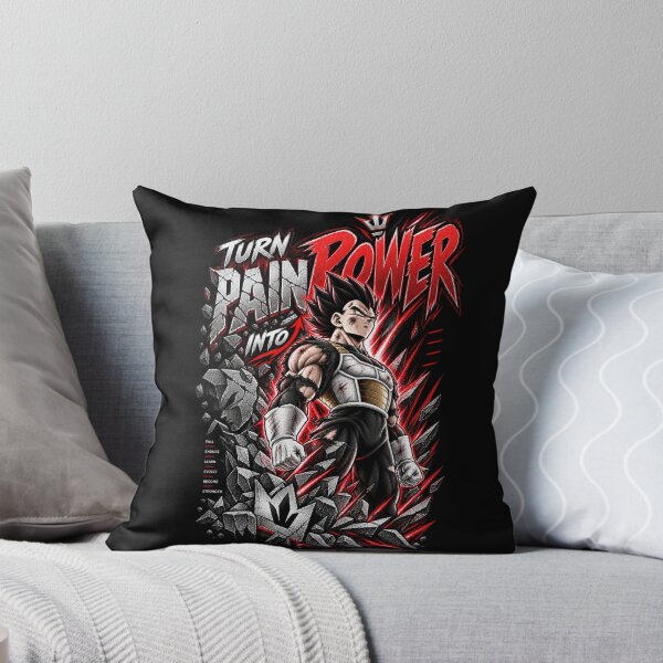 Item preview, Turn Pain into Power – Anime Motivational Warrior Design designed and sold by ArtisticHeart21.