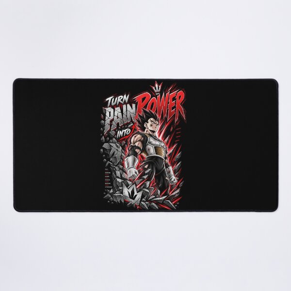 Item preview, Turn Pain into Power – Anime Motivational Warrior Design designed and sold by ArtisticHeart21.