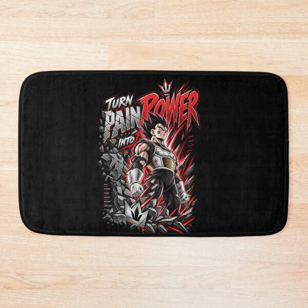 Item preview, Turn Pain into Power – Anime Motivational Warrior Design designed and sold by ArtisticHeart21.