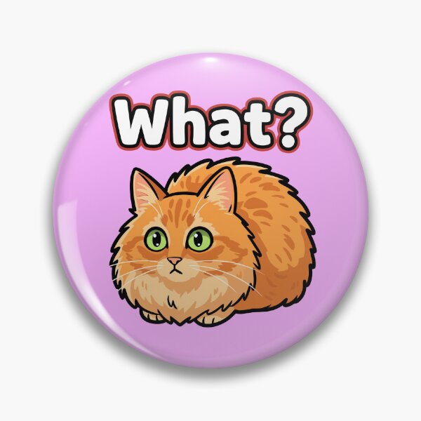 Item preview, Silly Ginger Cat Energy Sticker - Cute Orange Kitten Meme designed and sold by MagicByAl.