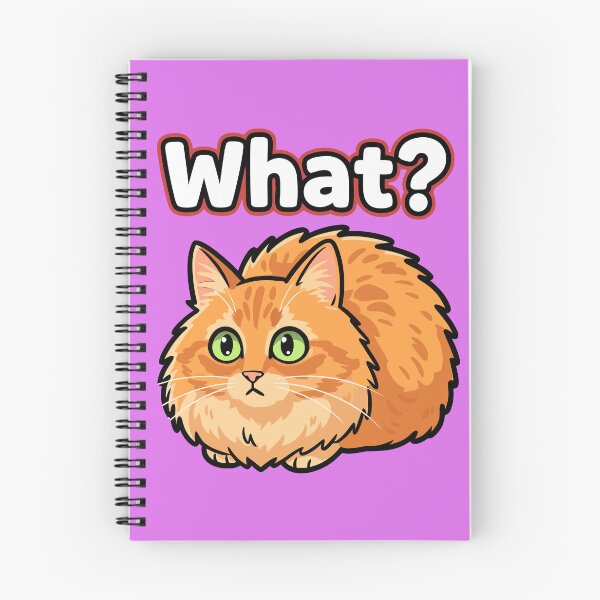 Item preview, Silly Ginger Cat Energy Sticker - Cute Orange Kitten Meme designed and sold by MagicByAl.