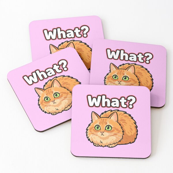 Item preview, Silly Ginger Cat Energy Sticker - Cute Orange Kitten Meme designed and sold by MagicByAl.