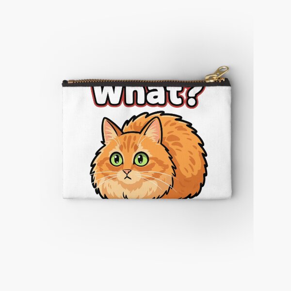 Item preview, Silly Ginger Cat Energy Sticker - Cute Orange Kitten Meme designed and sold by MagicByAl.
