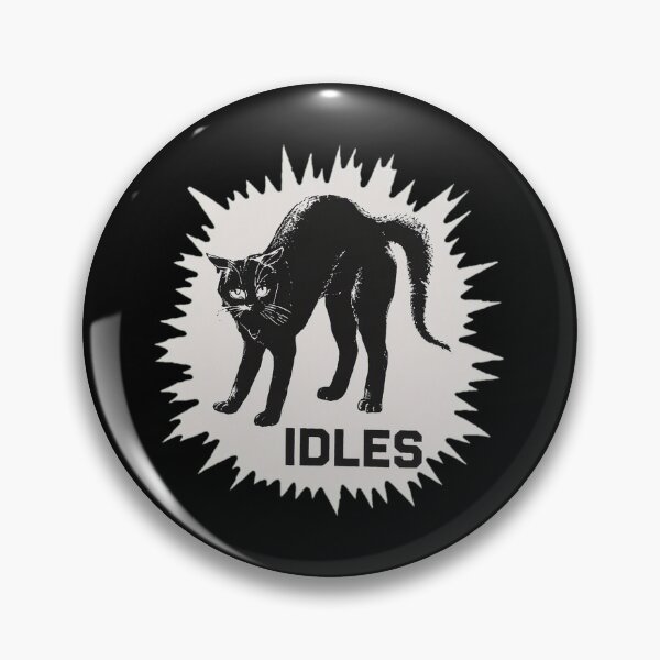 Item preview, IDLESS Black Cat Arched Aggressive Burst  designed and sold by EvanderGrimm.