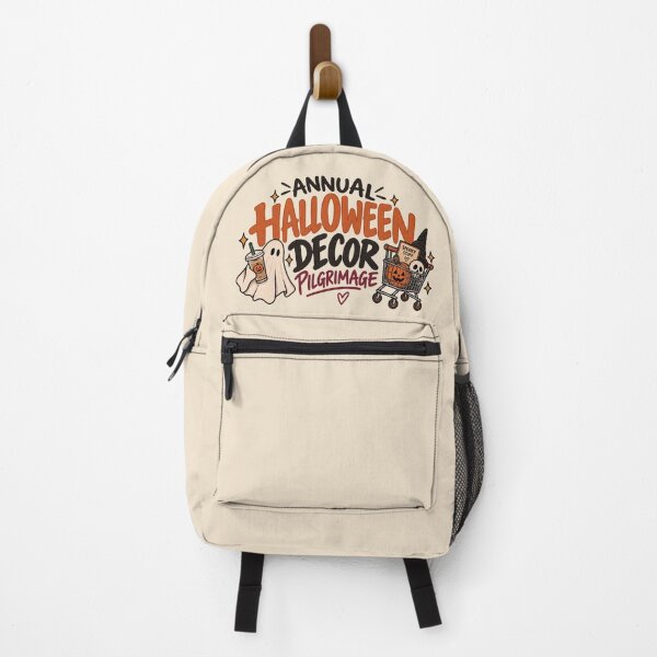 Item preview, Annual Halloween Decor Pilgrimage – Funny Spooky Season Ghost Shopping designed and sold by SnugbugStudios.