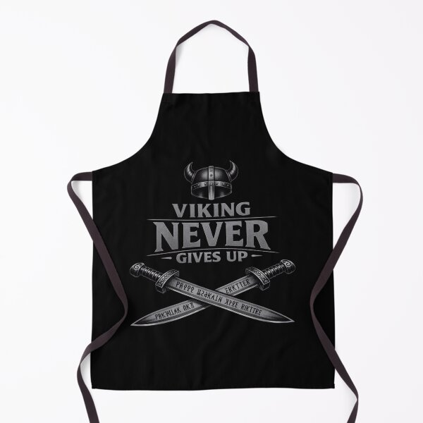 Item preview, Viking Never Gives Up – Nordic Warrior Metal Art designed and sold by Warrior’s Path.