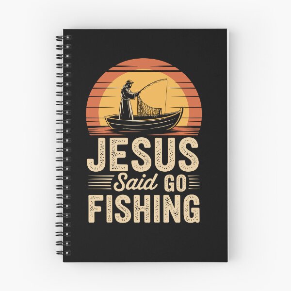 Item preview, Jesus Said Go Fishing   designed and sold by jkrphoto.