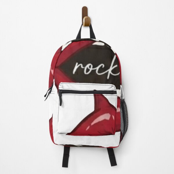 Item preview, Red Devil Lips rock baby Quote Sticker Design designed and sold by MaRCAStro.