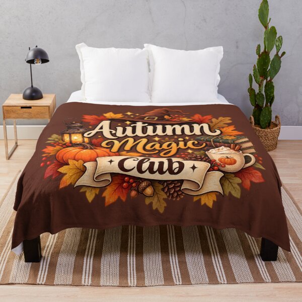 Item preview, Autumn Magic Club – Cozy Witchy Fall Vibes designed and sold by blankTeeShirt.