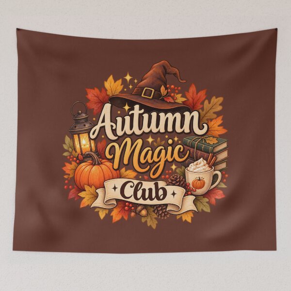 Item preview, Autumn Magic Club – Cozy Witchy Fall Vibes designed and sold by blankTeeShirt.