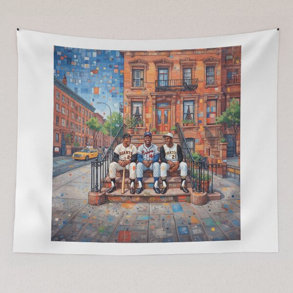 Item preview, Mays Aaron Clemente Baseball's All Star Trio designed and sold by Home Decor Art.