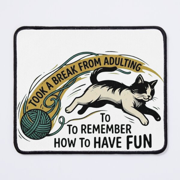 Item preview, Adulting Break Shirt | Funny "Remember How to Have Fun" Tee designed and sold by RokomariFabric.