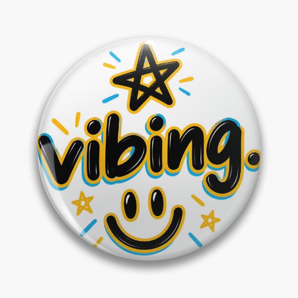 Artikelvorschau, Vibing Smiley Face Schwarz-Weiß Grunge Ästhetik Typografie Design entworfen und verkauft von Denihw.