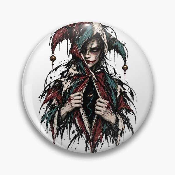 Item preview, Shadowed Jester in Tattered Cloak designed and sold by Qenlo.