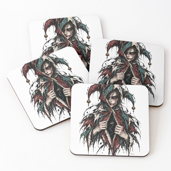 Item preview, Shadowed Jester in Tattered Cloak designed and sold by Qenlo.