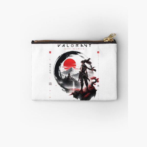 Item preview, Valorant Samurai Sunset Cyberpunk Gaming Art Defy the Limits Redesign designed and sold by Denihw.