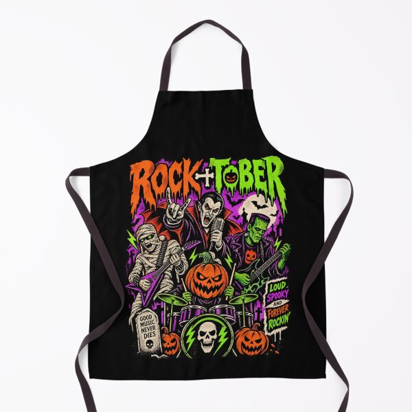 Item preview, Rocktober - Halloween Monster Rock Band designed and sold by SidTastic .