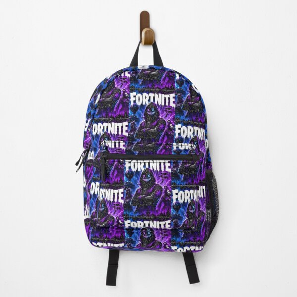 Item preview, Neon Fortnite Battle Royale Gaming Poster in Purple and Blue Street Art Style designed and sold by The Envious Kids.