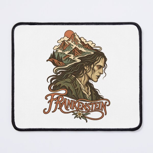 Item preview, Frankenstein Alpine Wanderer Portrait designed and sold by Fenay Designs.