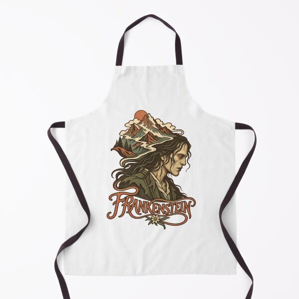 Item preview, Frankenstein Alpine Wanderer Portrait designed and sold by Fenay Designs.