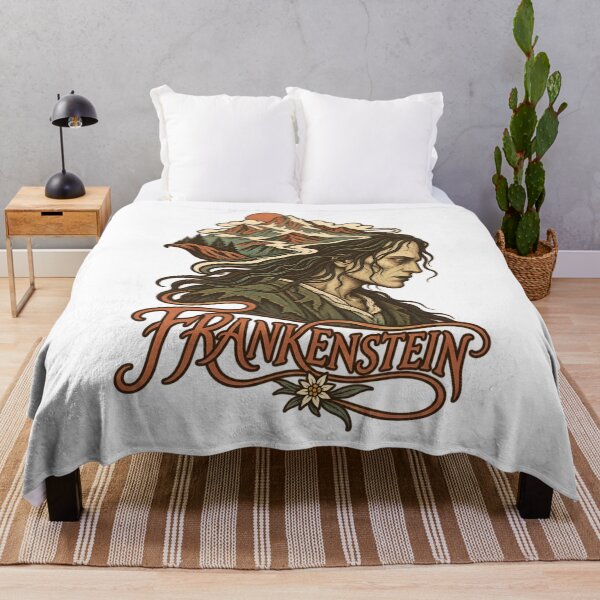 Item preview, Frankenstein Alpine Wanderer Portrait designed and sold by Fenay Designs.