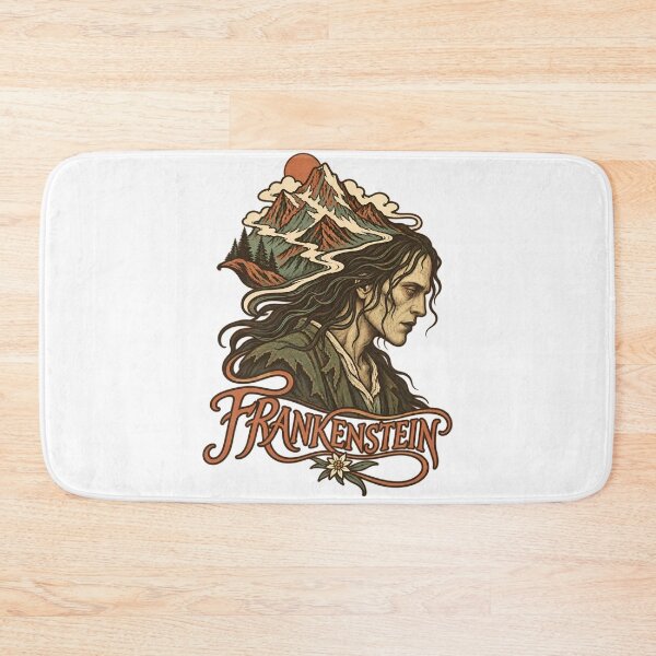 Item preview, Frankenstein Alpine Wanderer Portrait designed and sold by Fenay Designs.