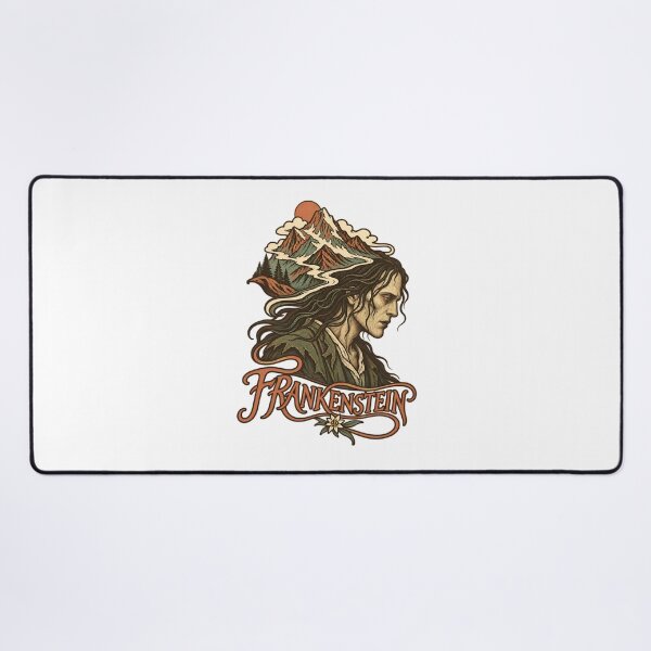 Item preview, Frankenstein Alpine Wanderer Portrait designed and sold by Fenay Designs.
