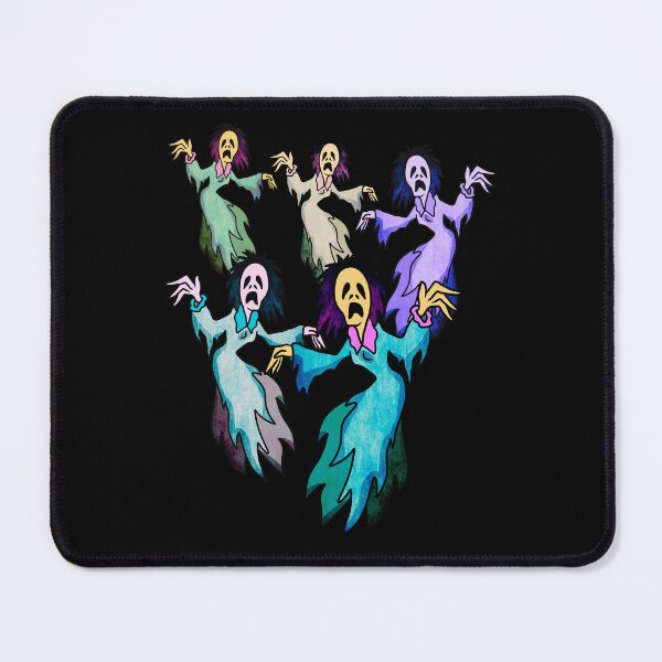 Item preview, Retro Halloween Ghosts in Colorful Vintage Style designed and sold by Szpaku desart .