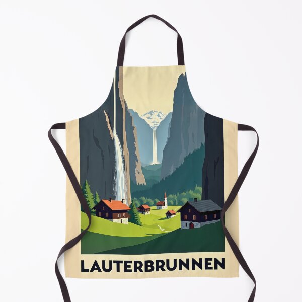 Item preview, Lauterbrunnen Bernese Oberland Switzerland – Vintage Travel RBA-2026-0011-A designed and sold by IdeaSmith.
